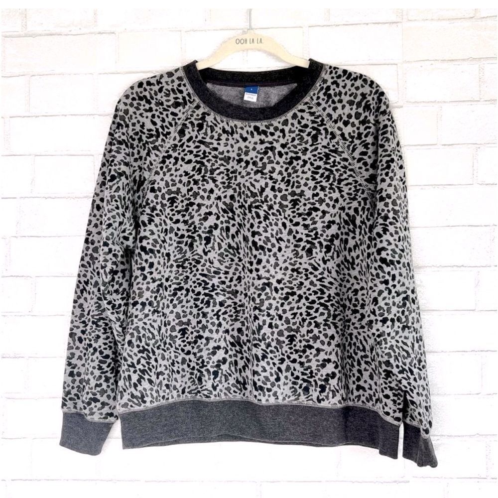🖤 OLD NAVY 🖤 Crew-Neck Sweatshirt for Women size XL extra large cotton animal